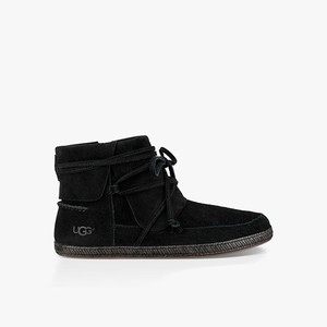 Ugg Reid Moc Mockasiner Dam Svarta (160532OJQ)